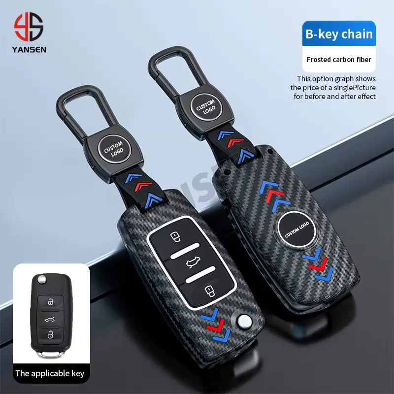 Image supplémentaire 1 de Coque de Clé Premium avec Porte-Clés assorti : Protection et Style Sportif à Tunis.​