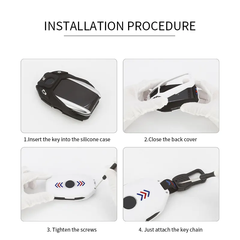 Image supplémentaire 2 de Coque de Protection Intégrale pour Clé BMW avec Écran : Sécurité et Style M-Performance à Tunis.​