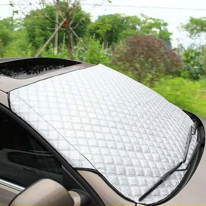 Image supplémentaire 1 de Protection Pare-Brise Voiture Onunaf - Couverture Solaire et Anti-Givre - Prix Tunisie