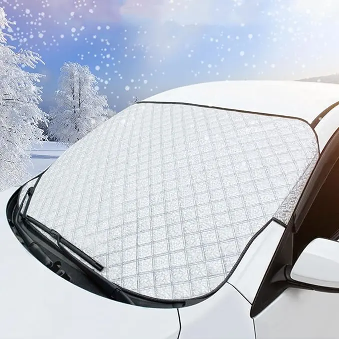 Image supplémentaire 3 de Protection Pare-Brise Voiture Onunaf - Couverture Solaire et Anti-Givre - Prix Tunisie