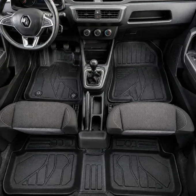 Image supplémentaire 3 de Tapis de Sol 7D Sur Mesure pour Renault Clio 5 - Protection Intégrale TPE Premium - Prix Tunisie