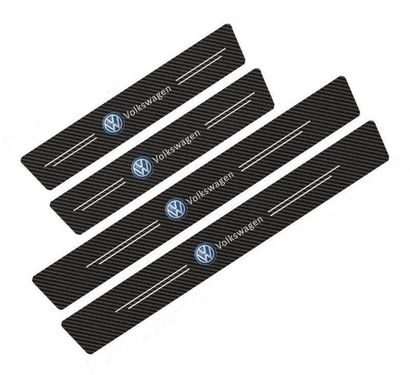 Image supplémentaire 2 de Protections Seuils de Porte Carbone VW Volkswagen – Stickers Anti-Rayures – Prix Tunisie