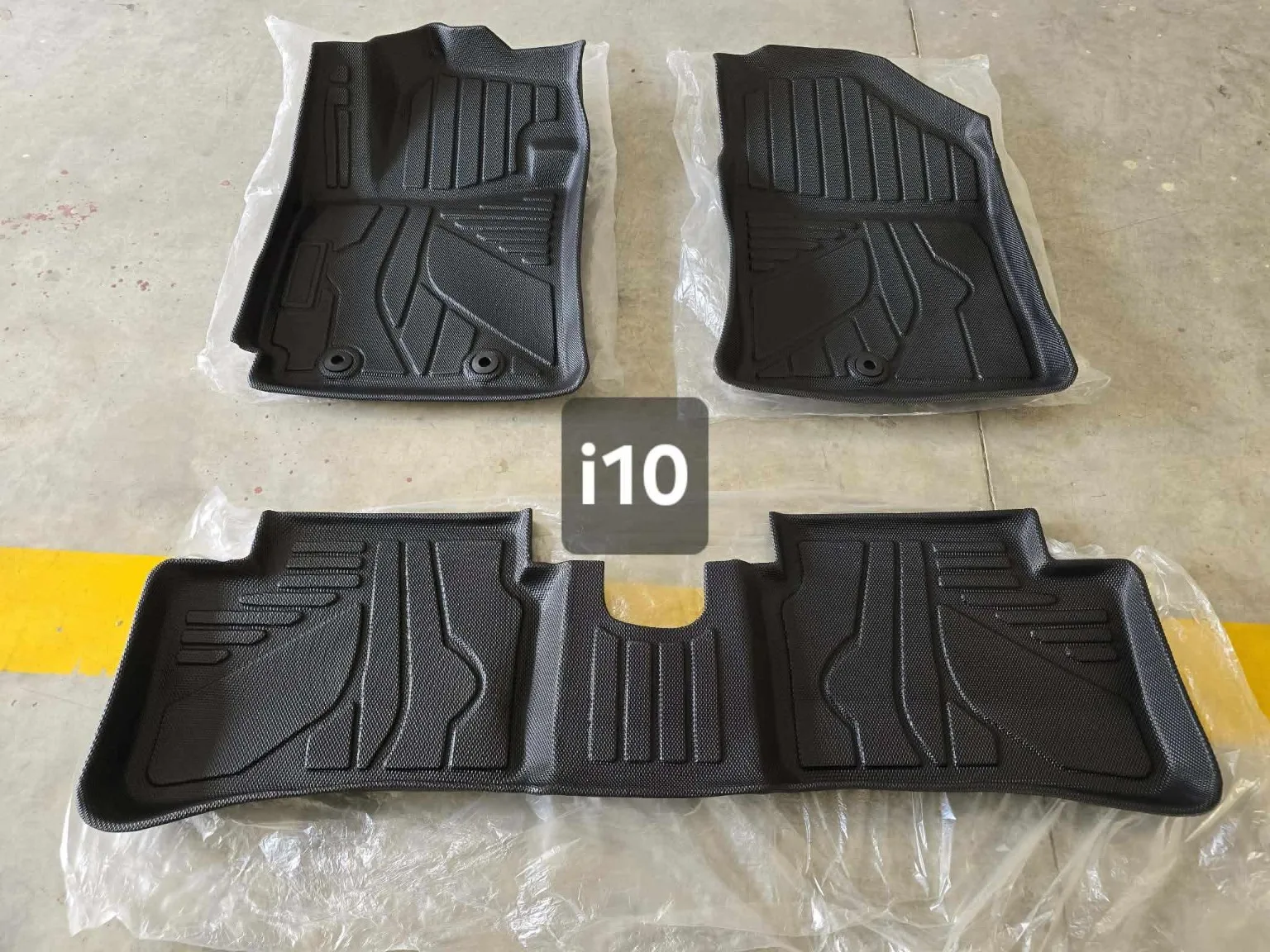 Image supplémentaire 1 de Tapis de Sol 7D Sur Mesure pour Hyundai i10 (2014+) – Protection Intégrale, 100% Étanche & Matériau Premium