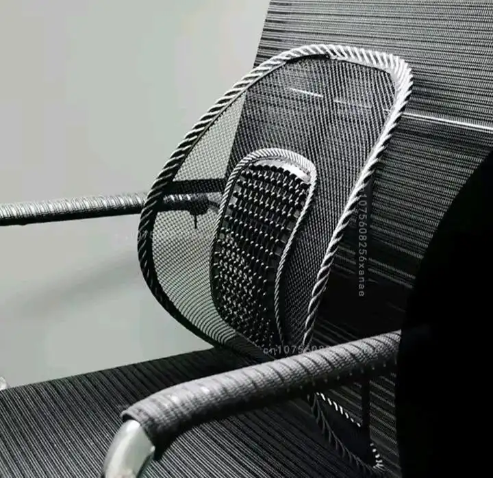 Image supplémentaire 3 de Dossier Support Lombaire Ergonomique pour Voiture – Maille Respirante & Anti-Transpiration – Confort Dos Longs Trajets – Prix Tunisie