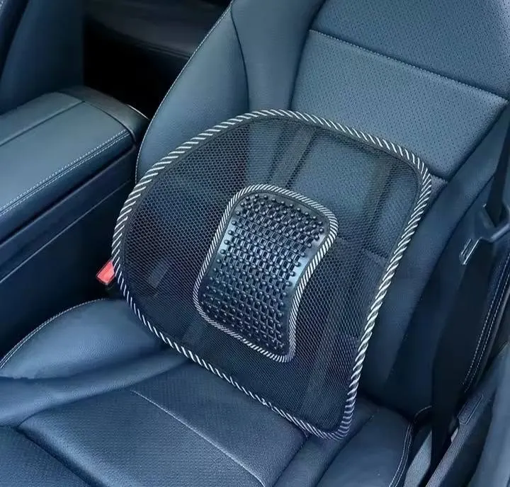 Image supplémentaire 4 de Dossier Support Lombaire Ergonomique pour Voiture – Maille Respirante & Anti-Transpiration – Confort Dos Longs Trajets – Prix Tunisie