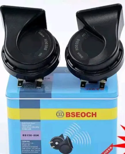 Image supplémentaire 3 de Klaxon Escargot BSEOCH Premium (Paire) – Sonorité Grave & Puissante – Double Ton 12V Universel – Qualité Supérieure Tunisie