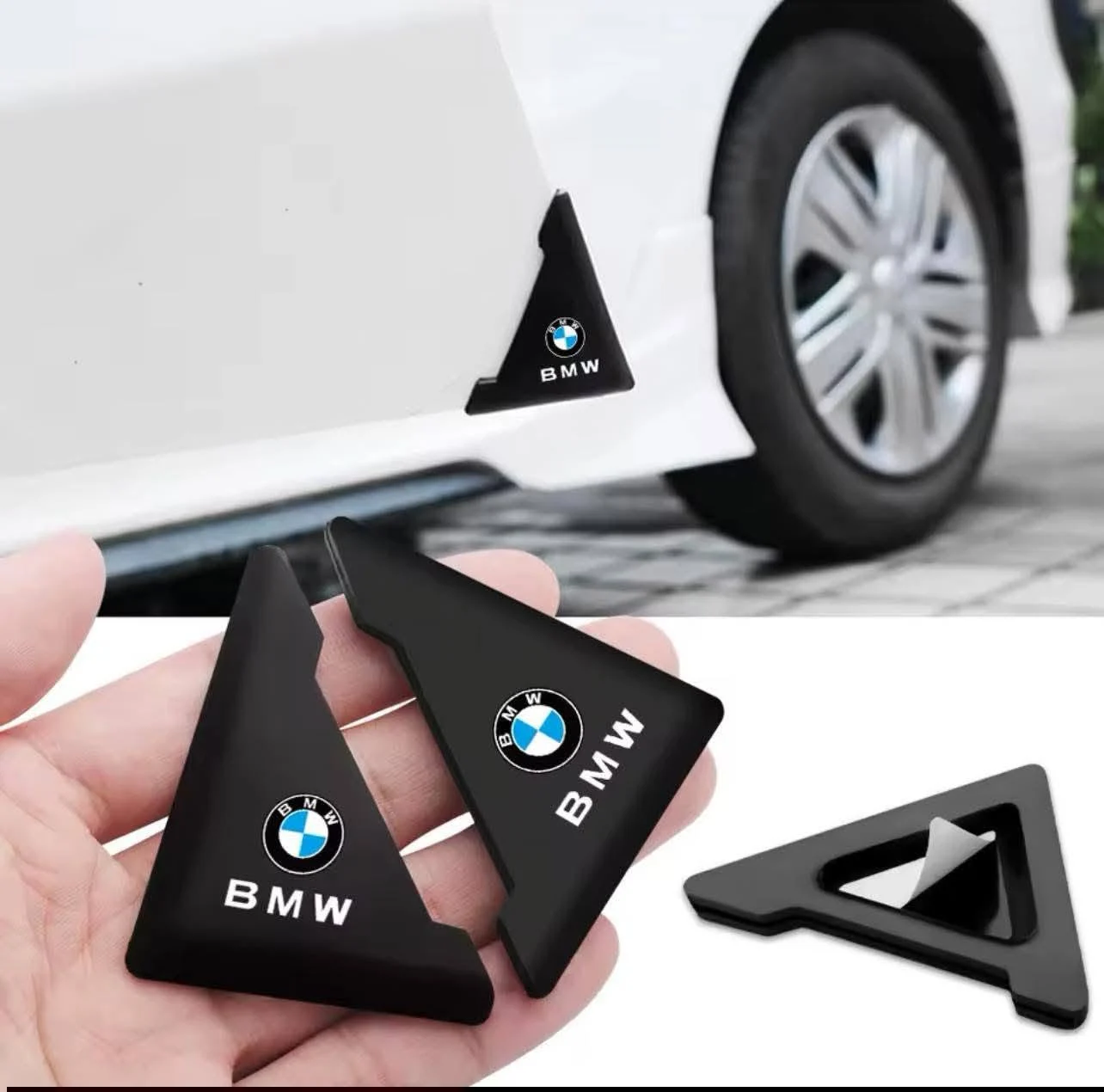 Image supplémentaire 3 de Lot de 2 Protections d'Angle de Portière en Silicone - Spécial BMW - Anti-Choc & Anti-Rayures