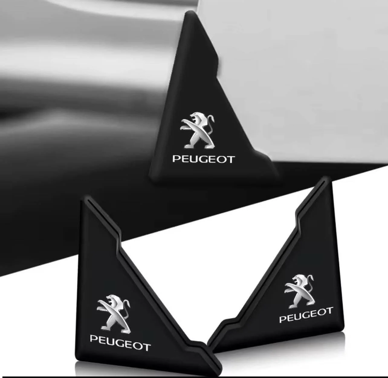 Image supplémentaire 3 de Lot de 2 Protections d'Angle de Portière en Silicone - Spécial Peugeot - Anti-Choc & Anti-Rayures