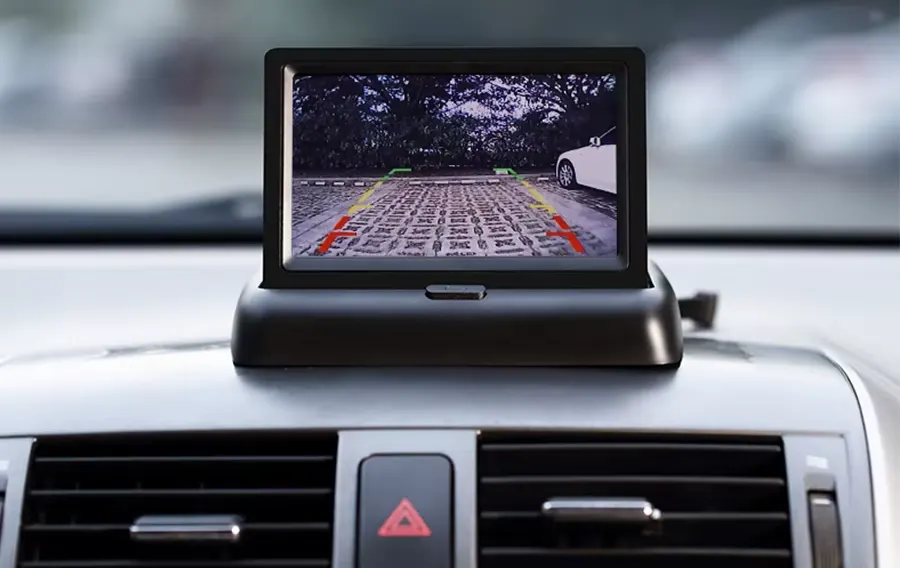 Image supplémentaire 3 de Moniteur de Caméra de Recul 4,3 Pouces pour Voiture – Écran Universel avec Affichage de Stationnement