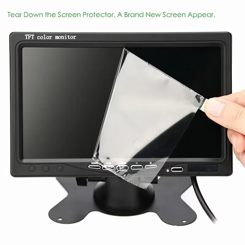 Image supplémentaire 4 de Moniteur de Recul 7 Pouces avec Caméra – Kit Plug & Play pour Camion, Remorque et Engin Professionnel