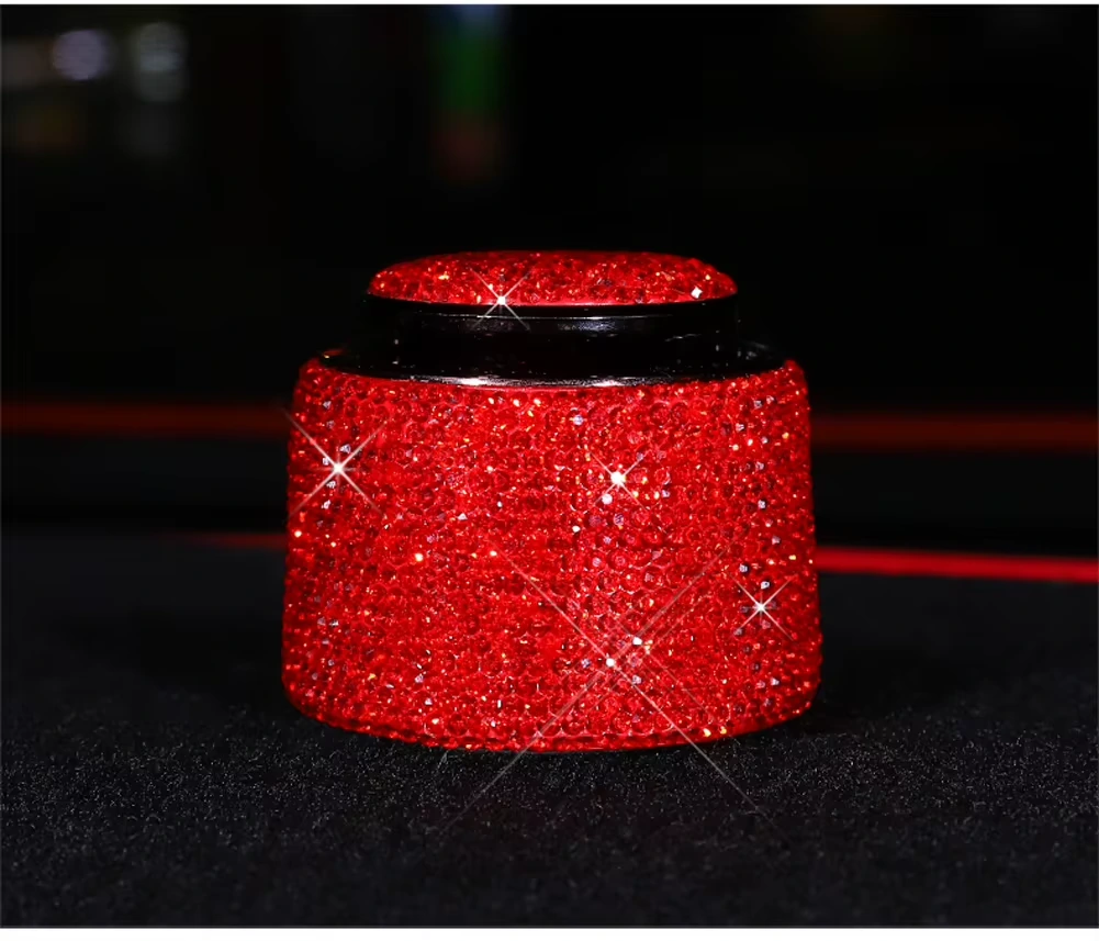Image supplémentaire 2 de Diffuseur de Parfum pour Voiture avec Cristaux Scintillants – Élégant Ornement de Tableau de Bord
