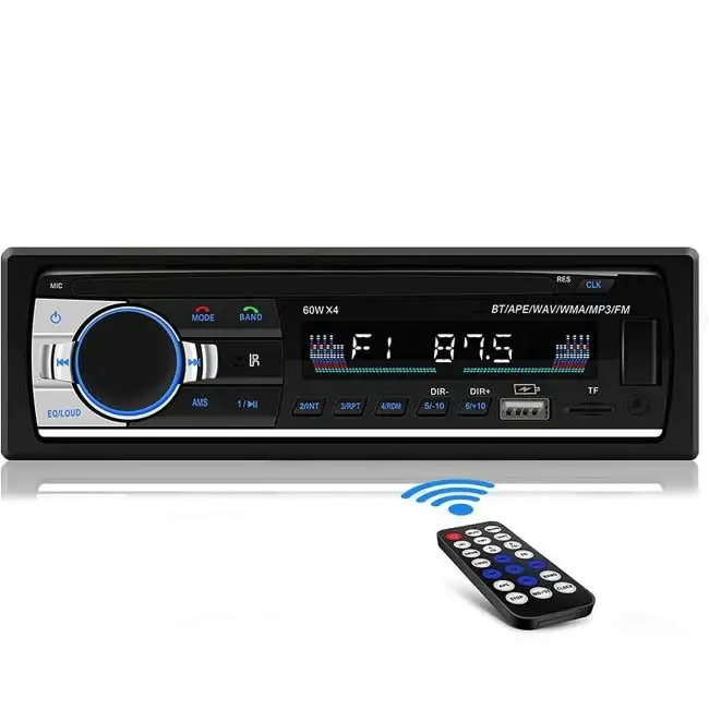 Image supplémentaire 4 de Autoradio Bluetooth 12V pour Voiture – MP3, Radio FM, USB, AUX et Télécommande