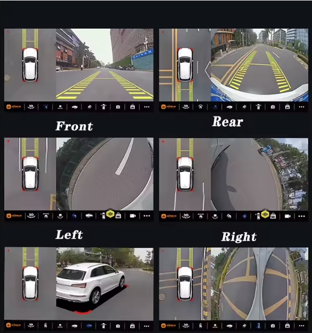 Image supplémentaire 2 de Caméra de Recul Lenovo 2K pour Voiture – Haute Définition, Vision Nocturne et Compatible Autoradio Android