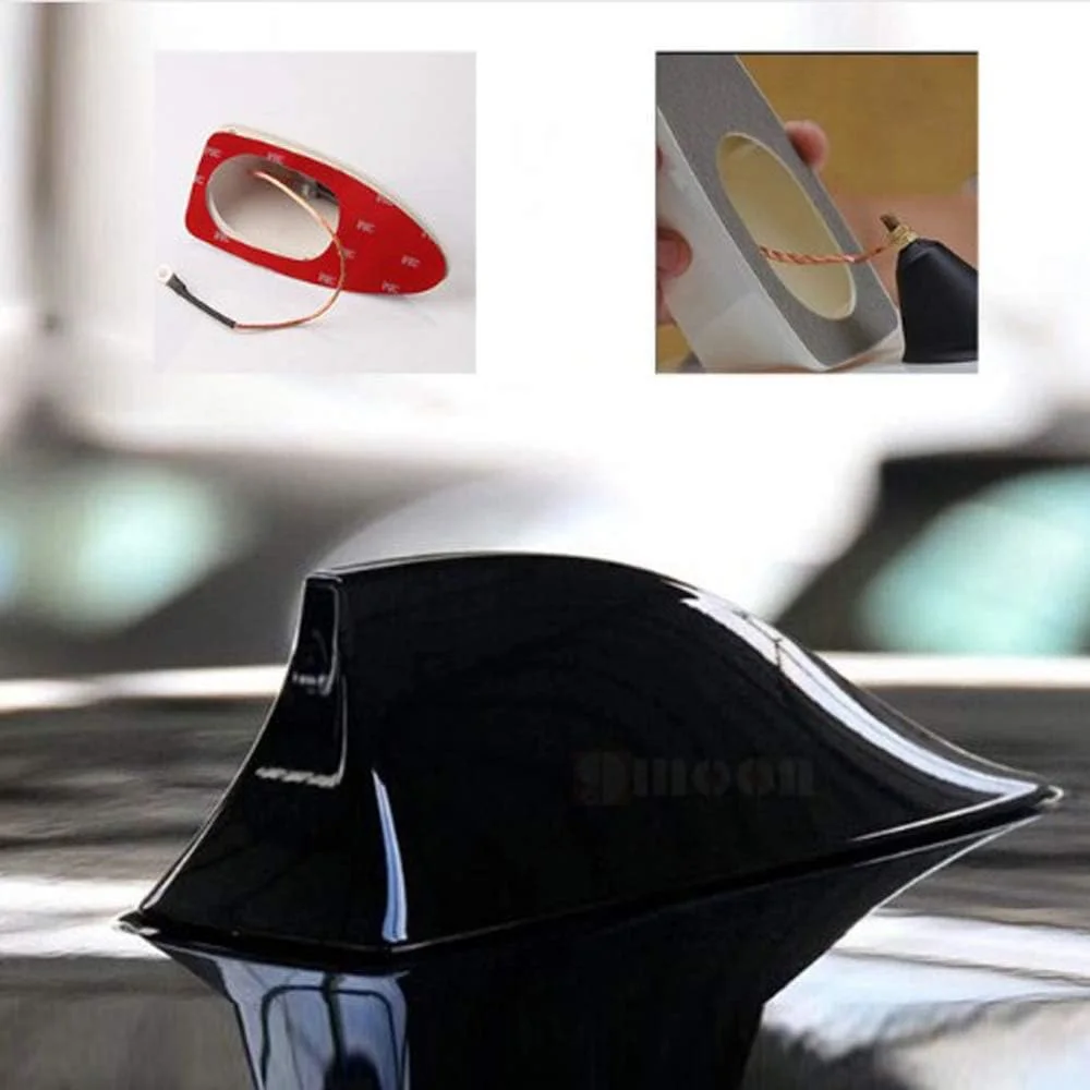 Image supplémentaire 4 de Antenne de Voiture Universelle Shark Fin – Amplificateur Signal FM/AM – Look Sportif – Prix Tunisie