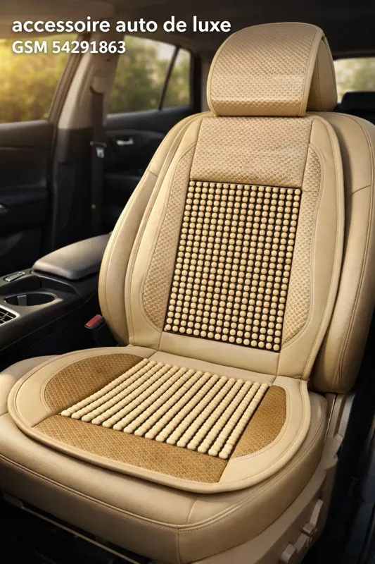 Image supplémentaire 2 de Housses Sièges Cuir Luxe 