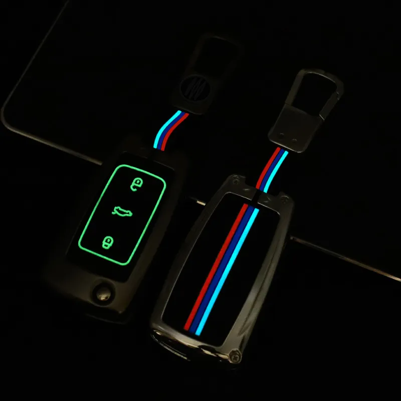 Image supplémentaire 1 de Coque de Clé Métallique Gun's Color pour Volkswagen – Protection Antichoc & Design Sport