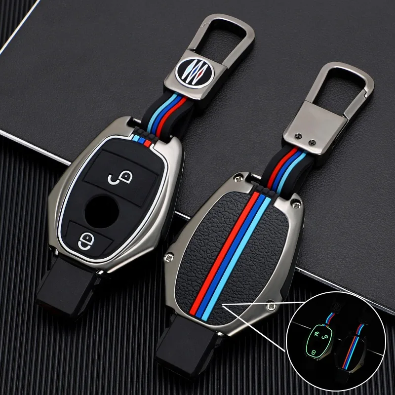 Image supplémentaire 2 de Coque de Clé Métallique de Luxe pour Mercedes-Benz | Accessoires Auto Tunisie