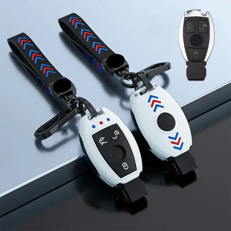 Image supplémentaire 2 de oque de Clé Métallique de Luxe pour Mercedes-Benz | Accessoires Auto Tunisie