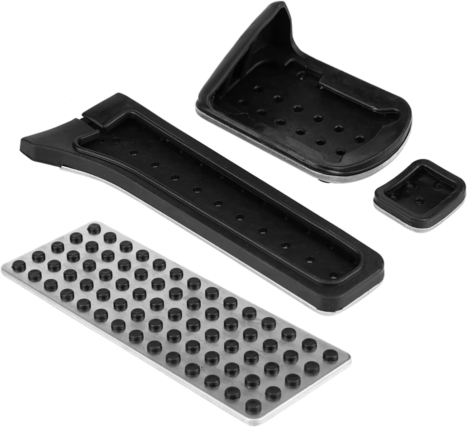 Image supplémentaire 3 de Kit de Couvre-Pédales Sport Mercedes-Benz – Finition Chrome & Grip – W203 W204 W211 W212 – Prix Tunisie