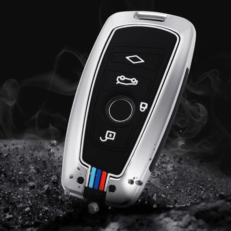 Image supplémentaire 2 de Coque de Clé Luxe en Alliage de Zinc pour BMW X1, X3, X5, X6 & Séries 3/5 – Protection Intégrale & Style M – Tunisie