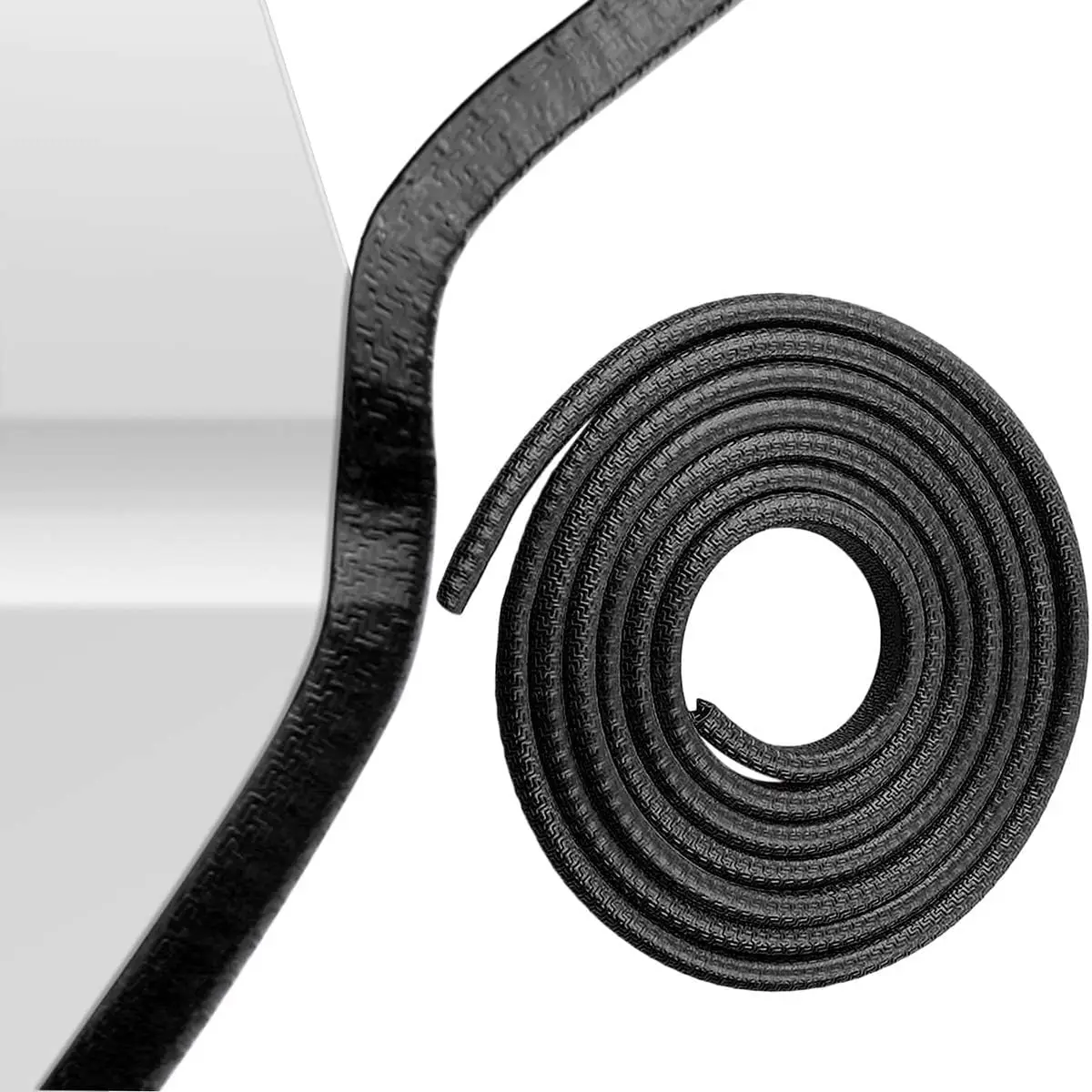 Image supplémentaire 1 de Bande de Protection Arête de Portière Universelle (5m) – Anti-Collision & Anti-Rayures – Caoutchouc Flexible – Tunisie