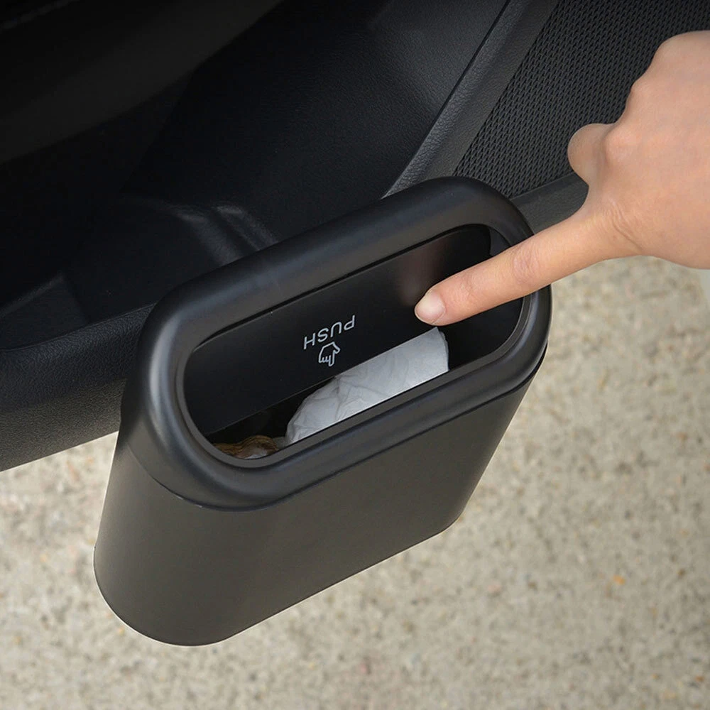 Image supplémentaire 1 de Poubelle de Voiture Compacte et Organiseur Suspendu – Accessoire de Rangement Premium – Prix Tunisie