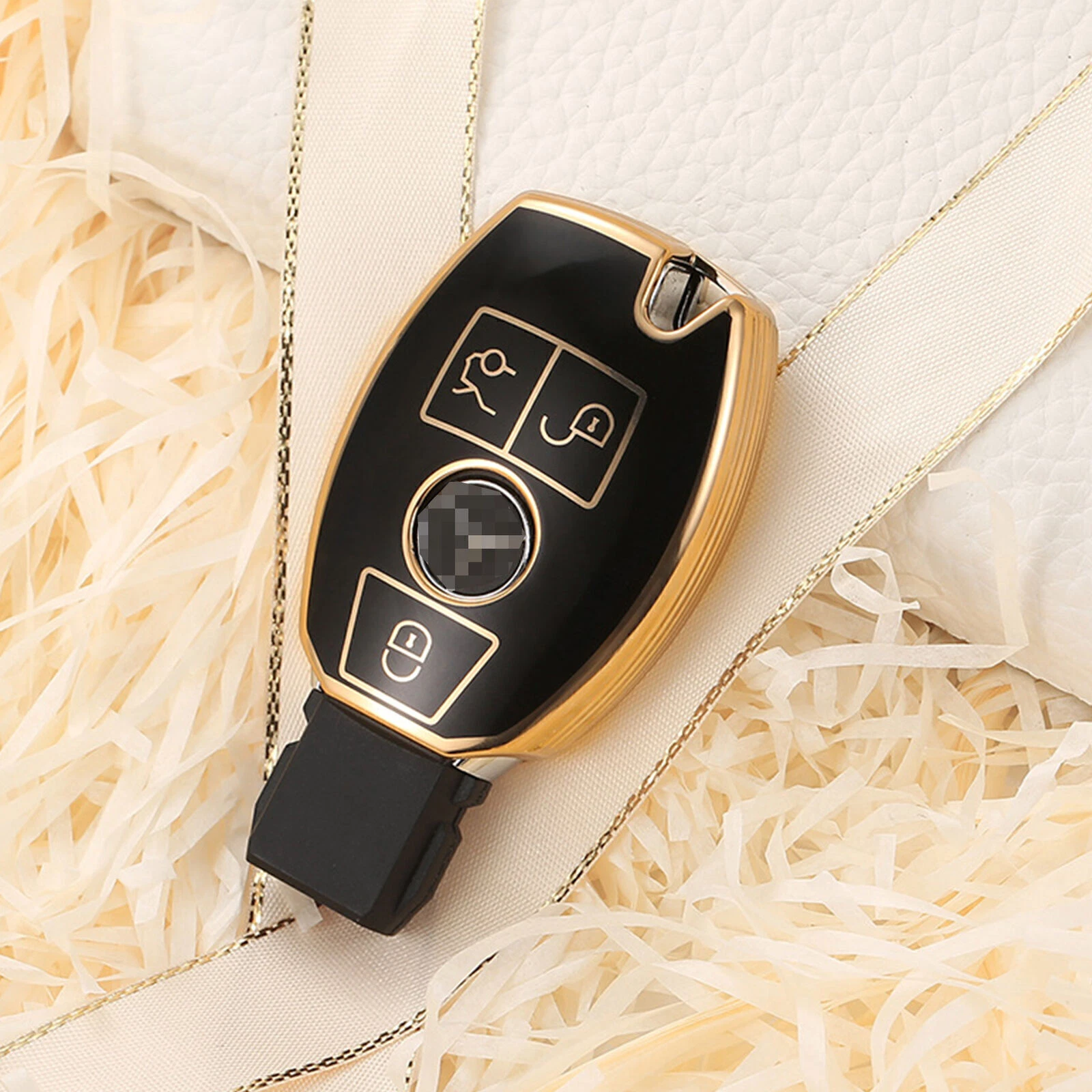 Image supplémentaire 1 de ​Étui de Clé Premium pour Mercedes-Benz – Protection TPU & Design Luxe – Prix Tunisie