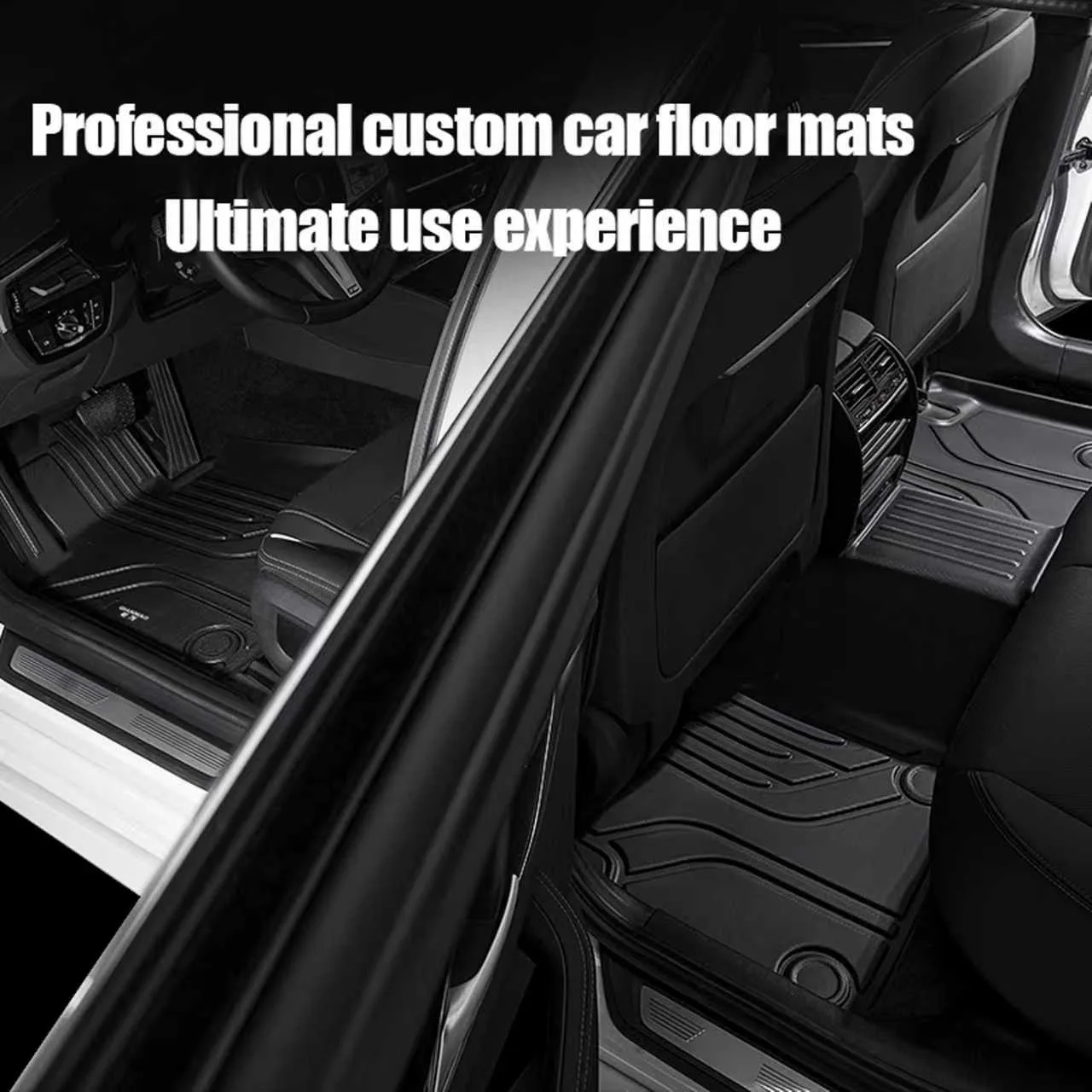 Image supplémentaire 2 de Tapis de Sol 5D Luxe pour Mercedes-Benz Classe C – Sur Mesure & Imperméable – Prix Tunisie