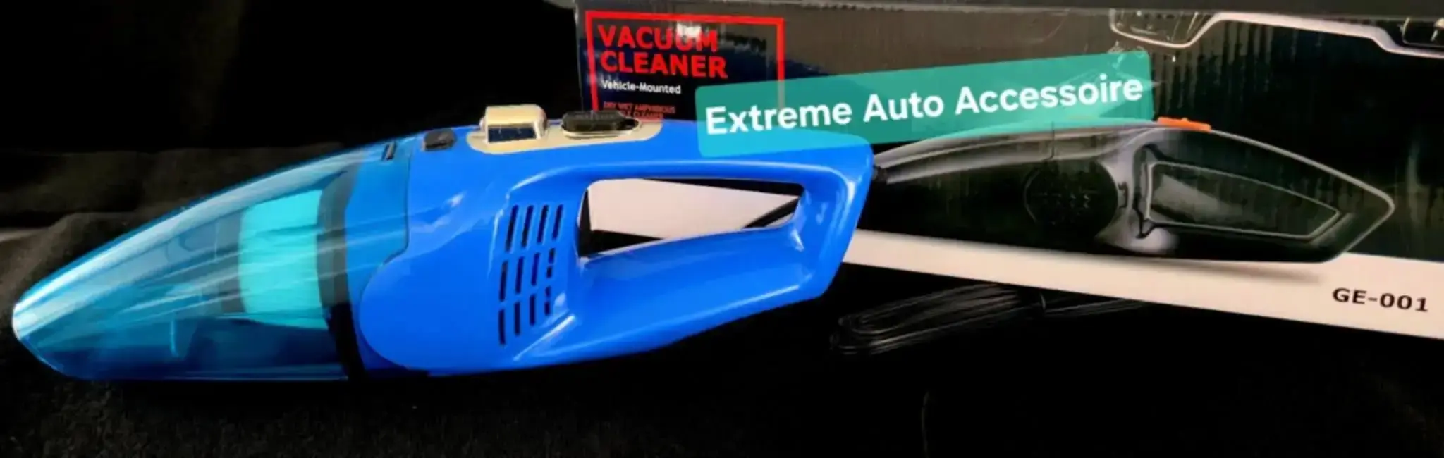 Image supplémentaire 1 de Aspirateur de Voiture GE-001 12V - Nettoyage Rapide