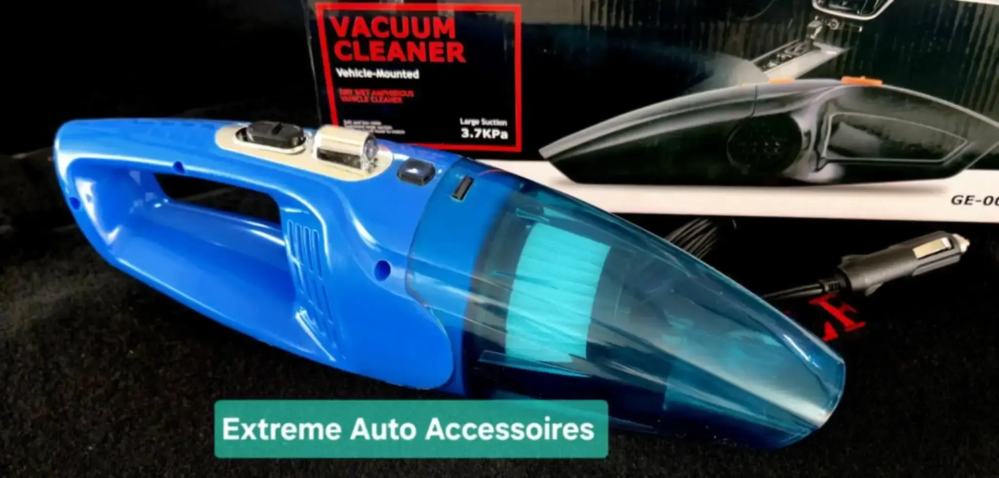 Image supplémentaire 2 de Aspirateur de Voiture GE-001 12V - Nettoyage Rapide