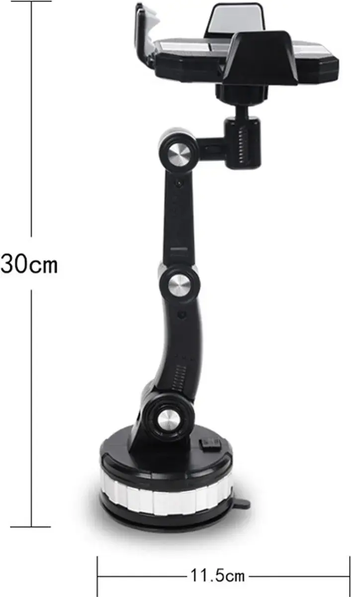 Image supplémentaire 1 de Support Téléphone Voiture à Ventouse Articulé 360°