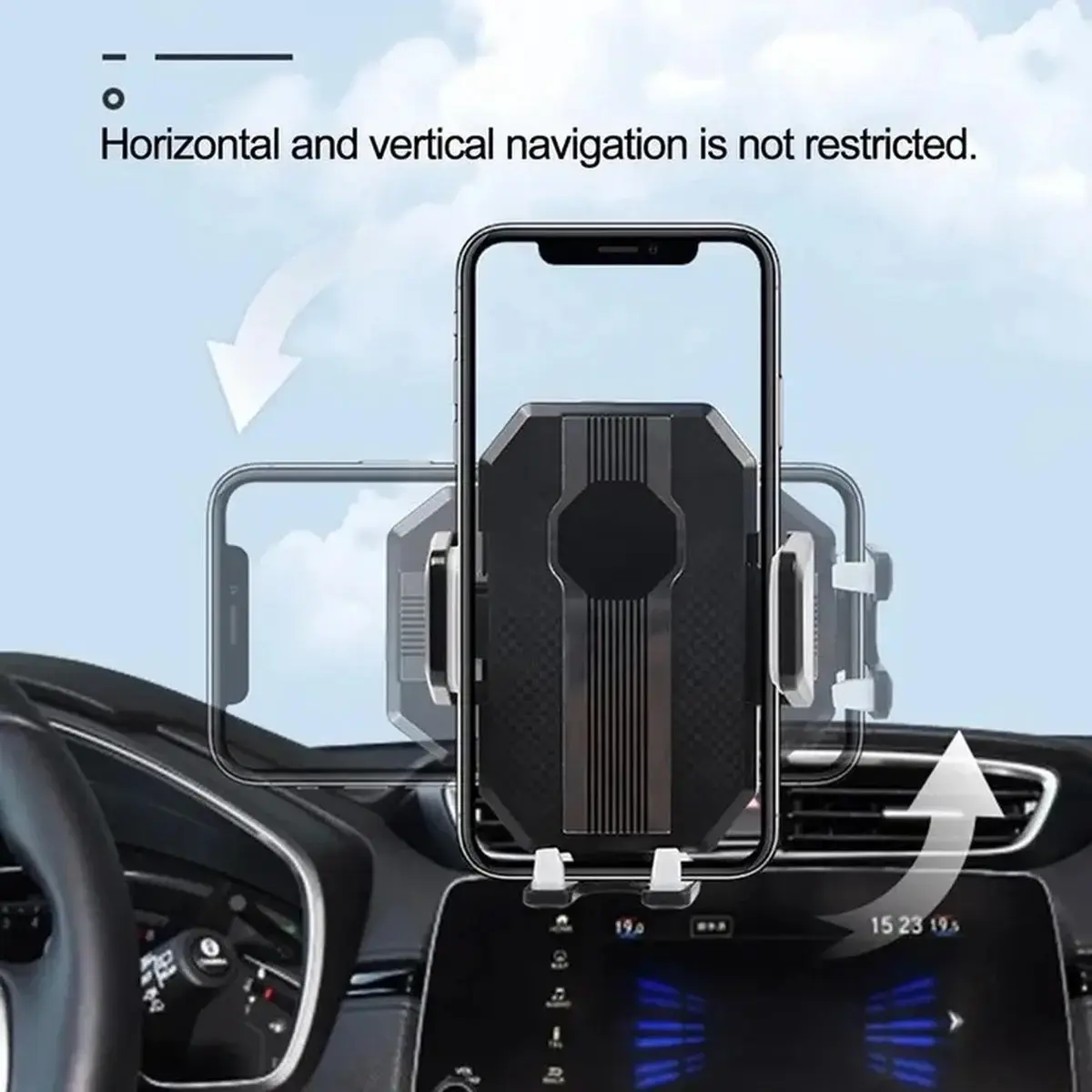 Image supplémentaire 4 de Support Téléphone Voiture à Ventouse Articulé 360°
