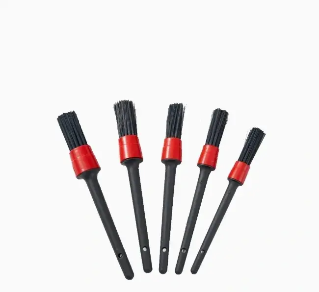 Image supplémentaire 1 de Kit de 5 Pinceaux Détailing Auto - Nettoyage Précision Intérieur & Extérieur Tunis