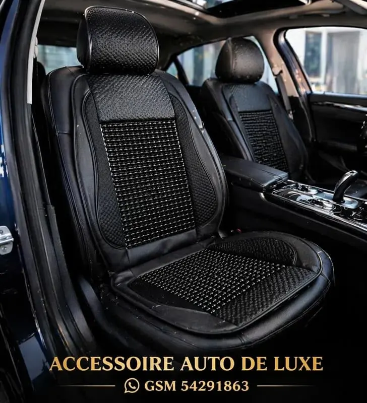 Housses Sièges Cuir Luxe Tunisie - Prix et Qualité Premium