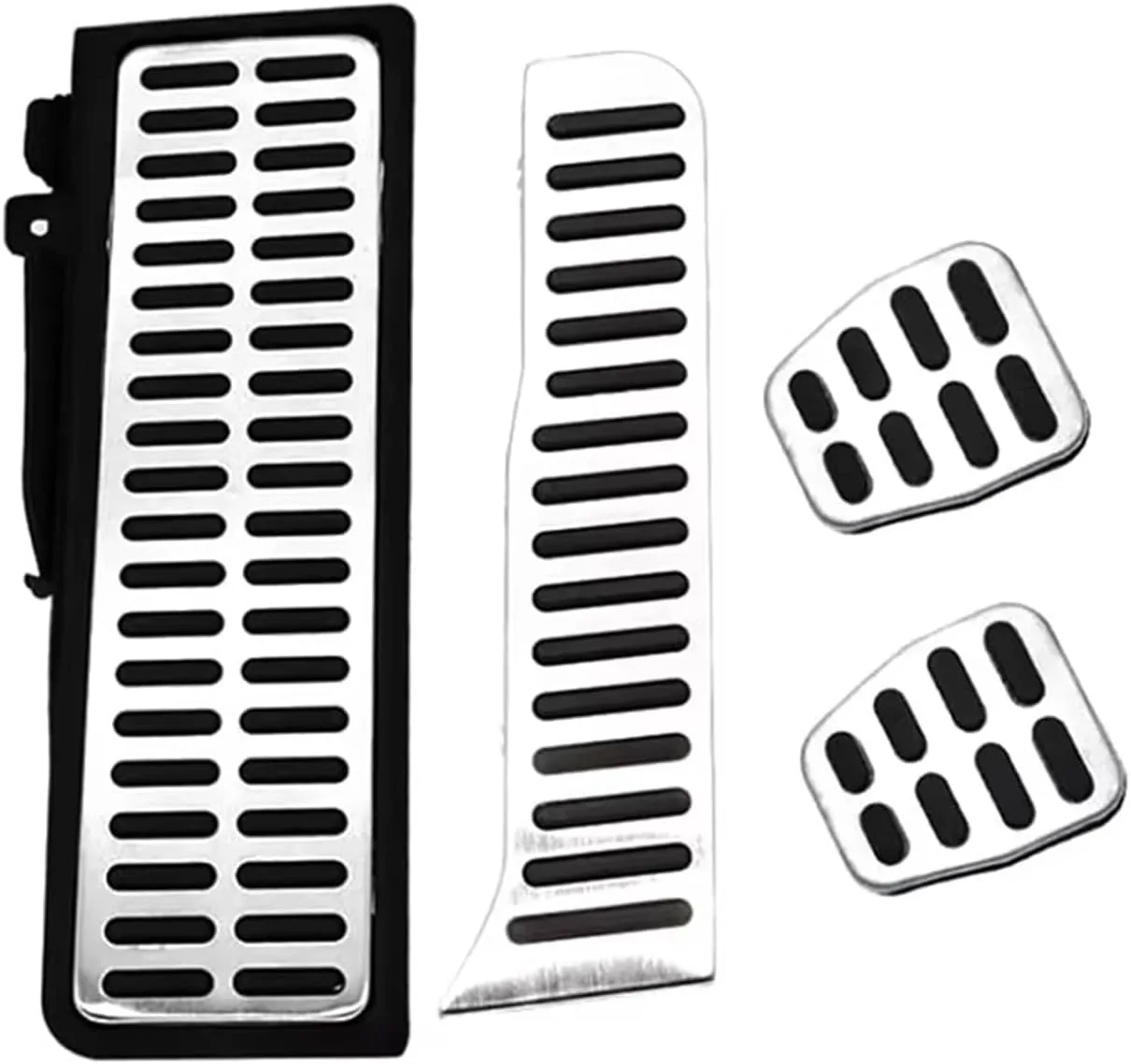 Kit Pédales Sport Inox Antidérapant pour VW Golf 5/6, Tiguan, Touran & Jetta – Style & Sécurité – Tunisie