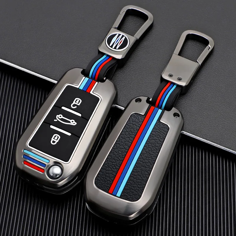 Coque de Clé Premium Inox & Silicone pour Peugeot & Citroën – Protection Antichoc & Style – Tunisie