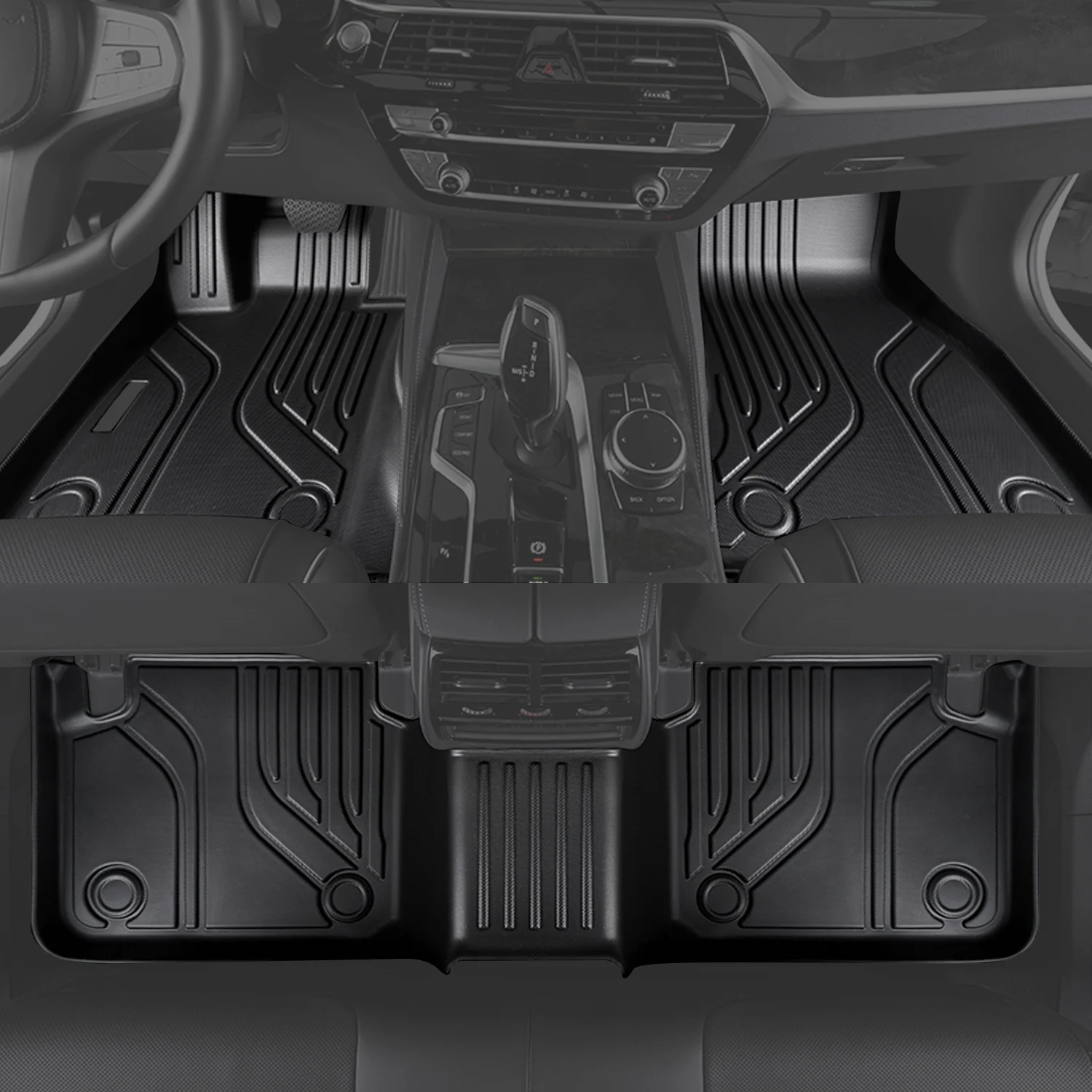 Tapis de Sol 5D Luxe pour Mercedes-Benz Classe C – Sur Mesure & Imperméable – Prix Tunisie