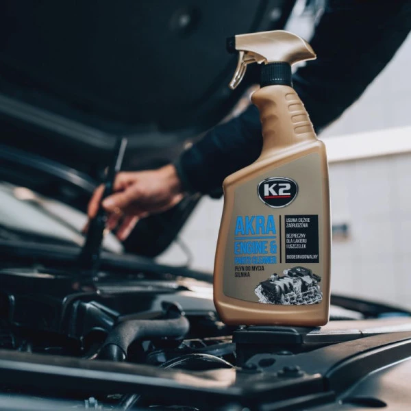 Nettoyant Moteur K2 AKRA 770ml - Dégraissant Puissant Voiture & Moto Tunis
