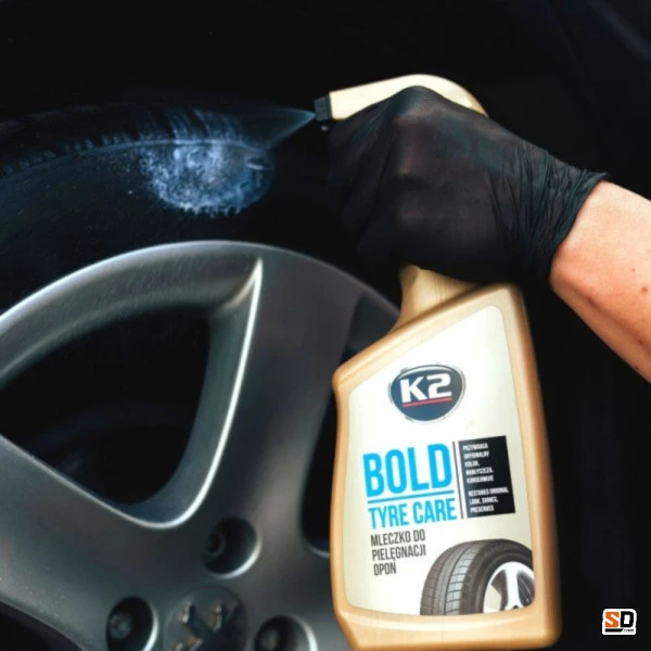 Brillant Pneus K2 BOLD 700ml - Rénovateur & Protection Longue Durée Tunis