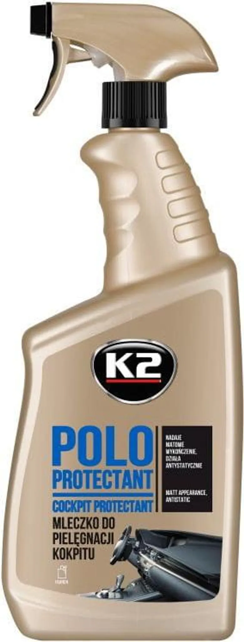 Lait Protecteur Tableau de Bord K2 POLO Protectant - Finition Mate & Anti-UV Tunis
