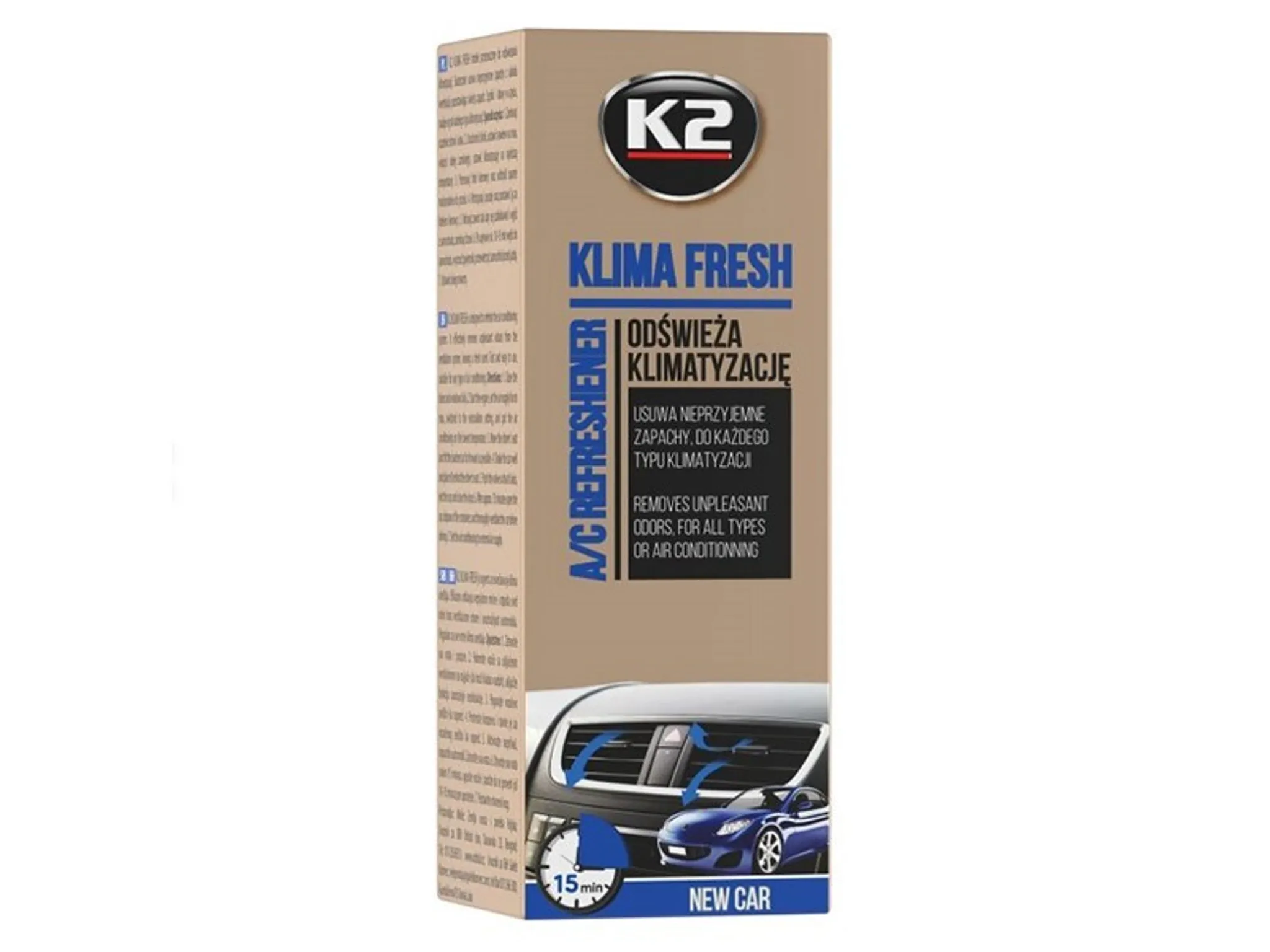 Nettoyant Climatisation K2 KLIMA FRESH - Purificateur d'Air & Anti-Odeurs Tunis