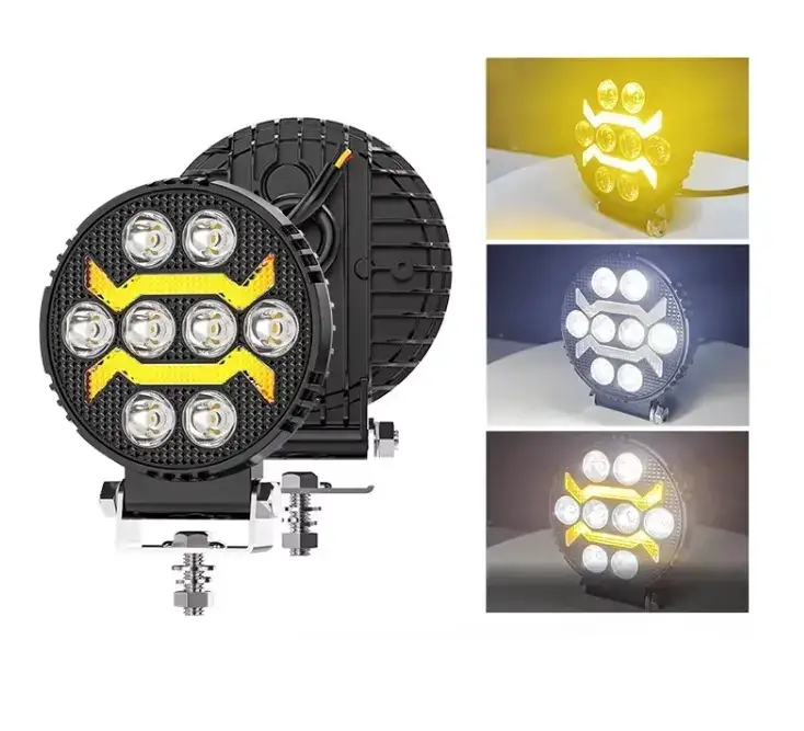 Projecteur LED Off-Road Haute Puissance : Illuminez vos aventures nocturnes en Tunisie.​
