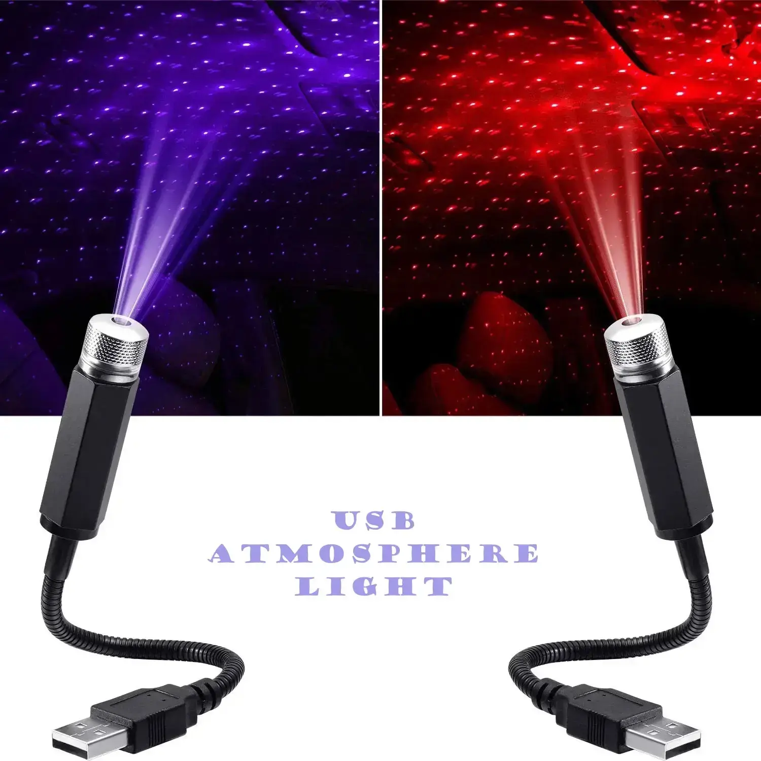 Projecteur Ciel Étoilé USB : Transformez l'ambiance de votre voiture en un instant à Tunis.​