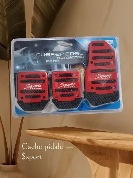 Cache Pédale Sport 