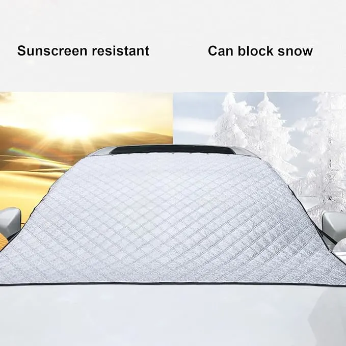 Protection Pare-Brise Voiture Onunaf - Couverture Solaire et Anti-Givre - Prix Tunisie