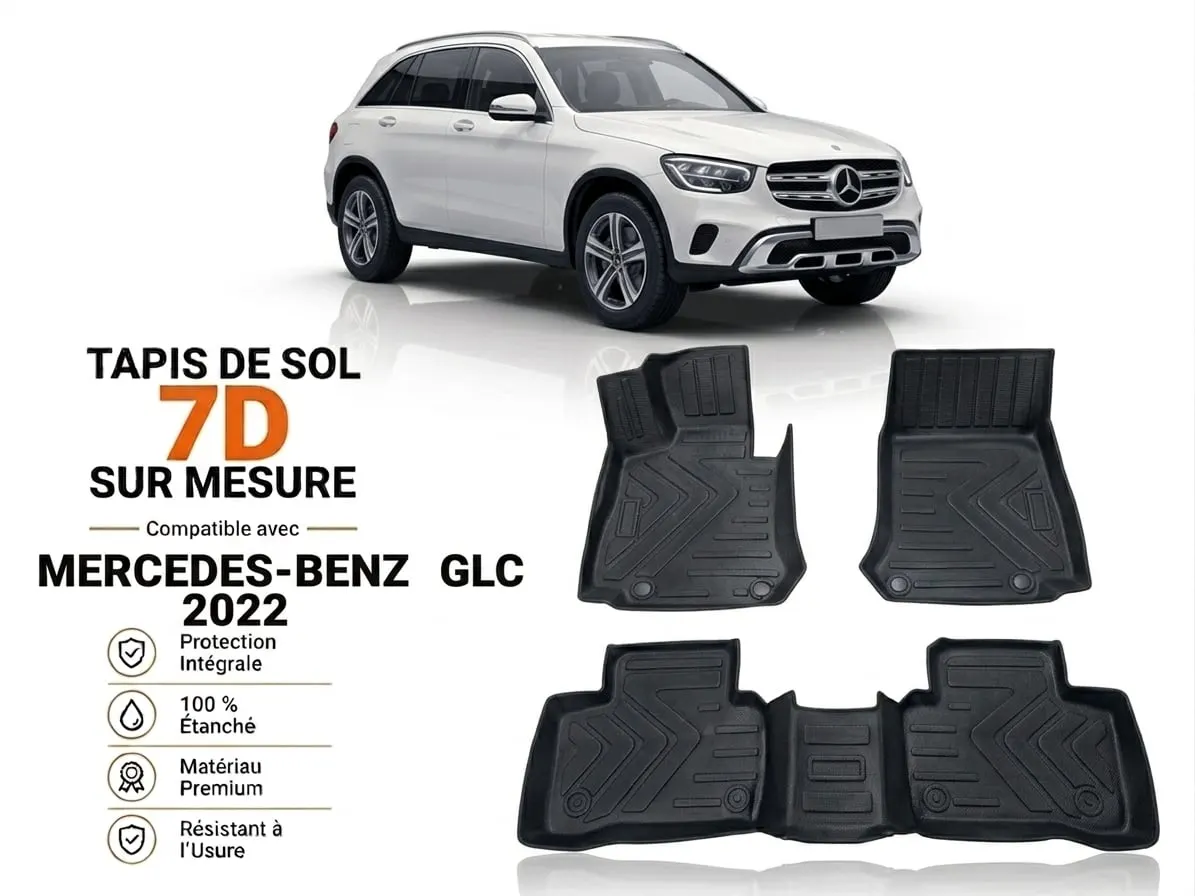 apis de Sol 7D sur Mesure pour Mercedes-Benz GLC - Luxe & Protection Intégrale