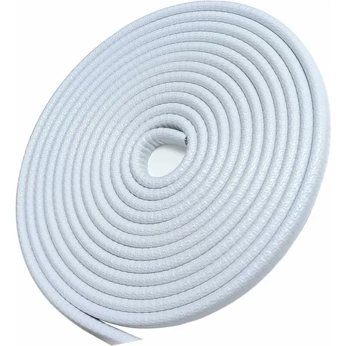 blanc - Bande de Protection Portière Voiture 5M - Joint d'Étanchéité Anti-Collision en Caoutchouc - Prix Tunisie