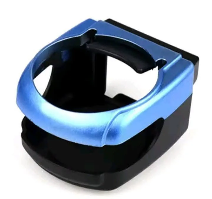 bleu - Porte-Gobelet de Voiture pour Grille d'Aération – Support Boisson Universel & Ajustable – Design Moderne & Plusieurs Couleurs – Prix Tunisie